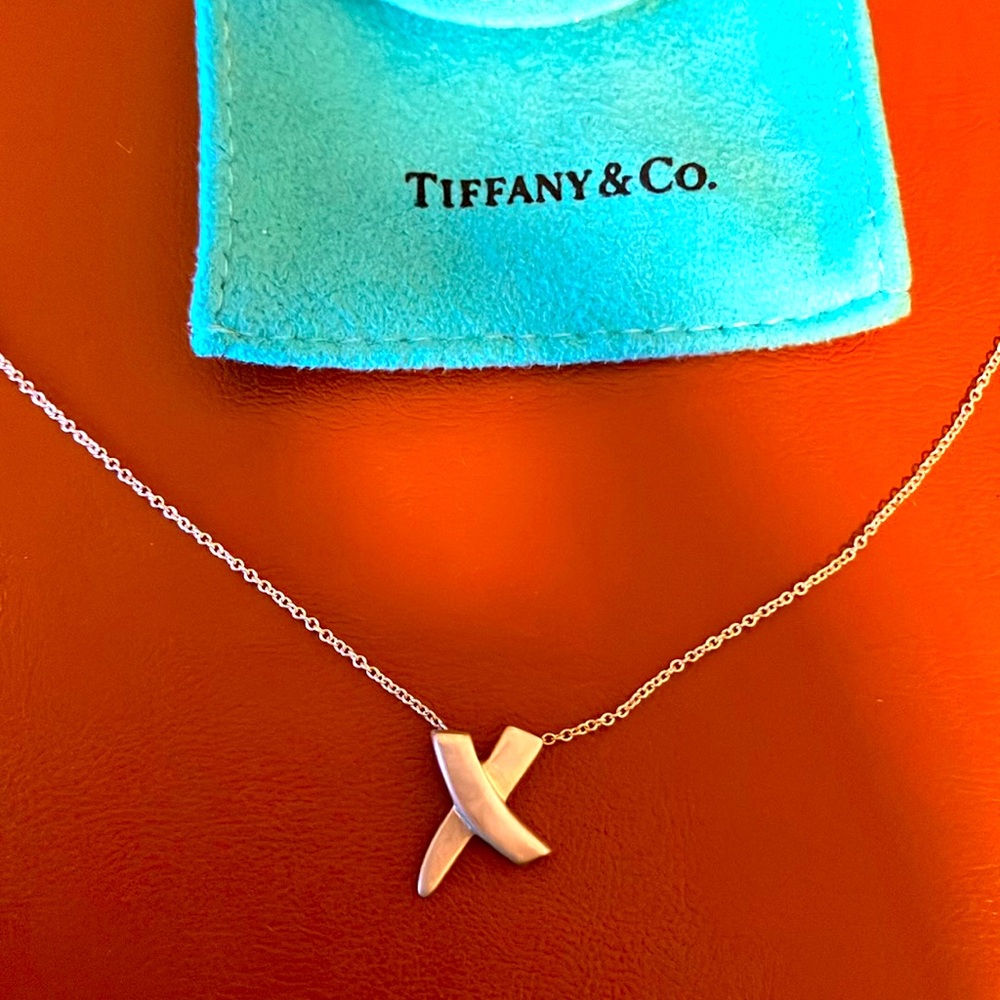 Paloma Picasso x Tiffany X necklace